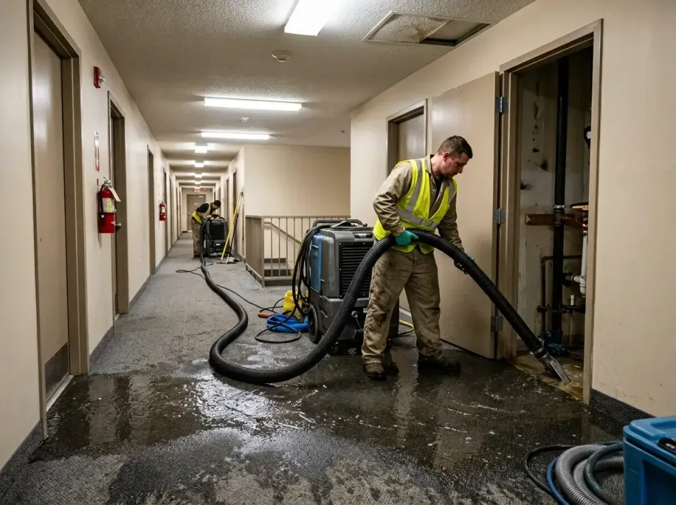 multi-unit-apartment-hallway-f-005 — frequently asked questions, Emergency Burst Pipe Water Extraction & Removal in Lenoir,…